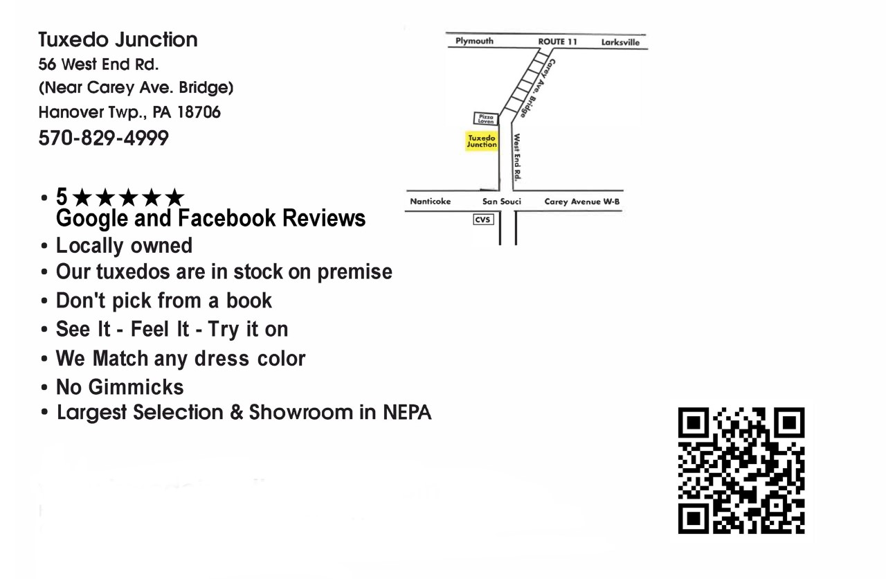 A map of the location of the store.